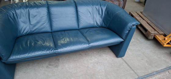 Image 1 of Leolux Morion blu molto pulito