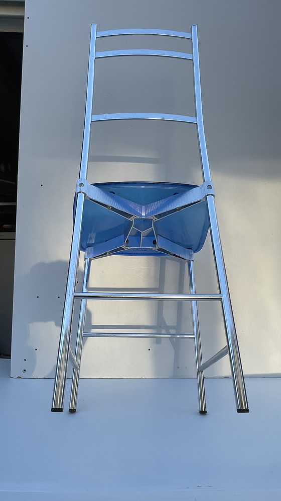 Image 1 of 3 Bagutta Ycami Edizioni Aluminium met Kunststof stoelen 