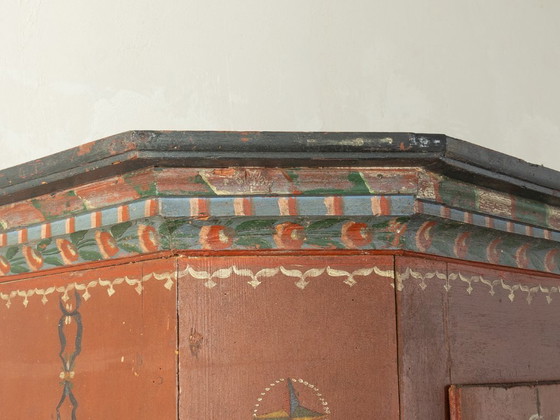 Image 1 of Armoire de ferme ancienne, XVIIIe siècle, vintage