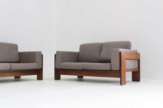 Image 1 of Set di divani vintage Bastiano Tobia Scarpa Gavina anni '70, set di 2