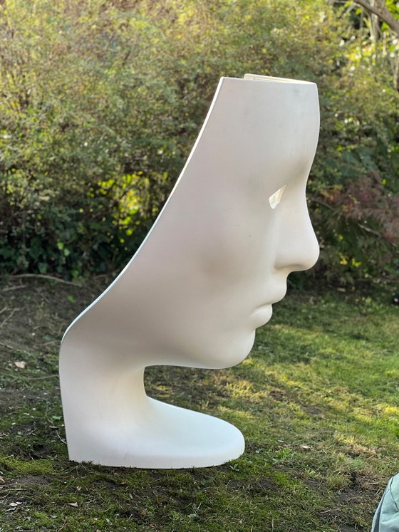 Nemo-Sessel von Driade - Fabio Novembre, Nemo-fauteuil van Driade, Kunststoff, Weiß, Modern (Foto 7 von 10)