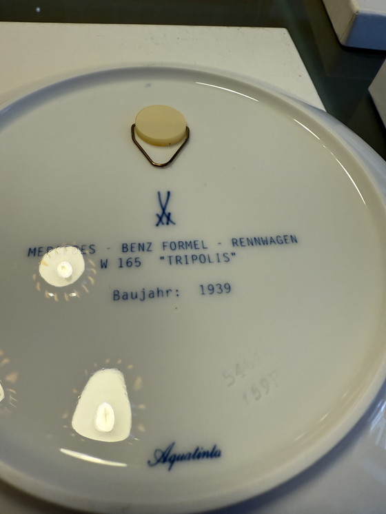 Image 1 of 3x edizione originale Meissen Mercedes Benz Ltd. NUOVA E MOLTO RARA!