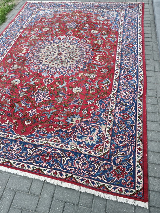 Hand-knotted Kashan rug 350x258 – Rugs & carpets, Cotton, Wool (photo 3 of 15)