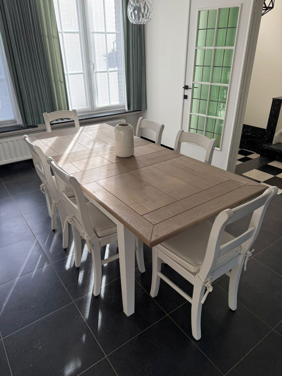 Image 1 of Tavolo da pranzo + 6 sedie