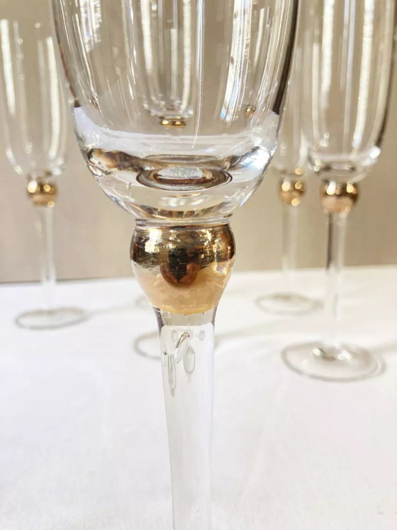Image 1 of Champagnerflöten aus Glas