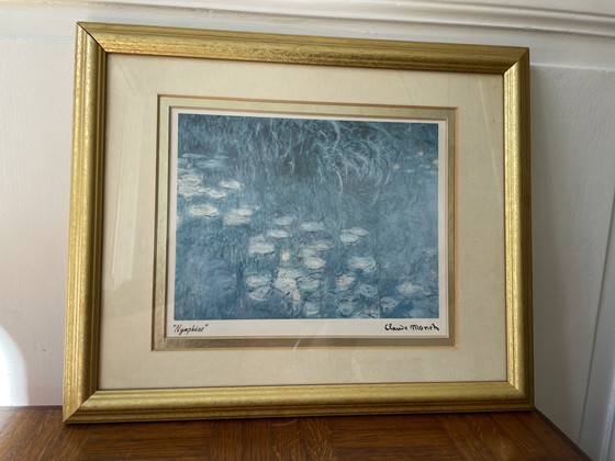 Image 1 of Reproducción litográfica de Nenúfares de Claude Monet