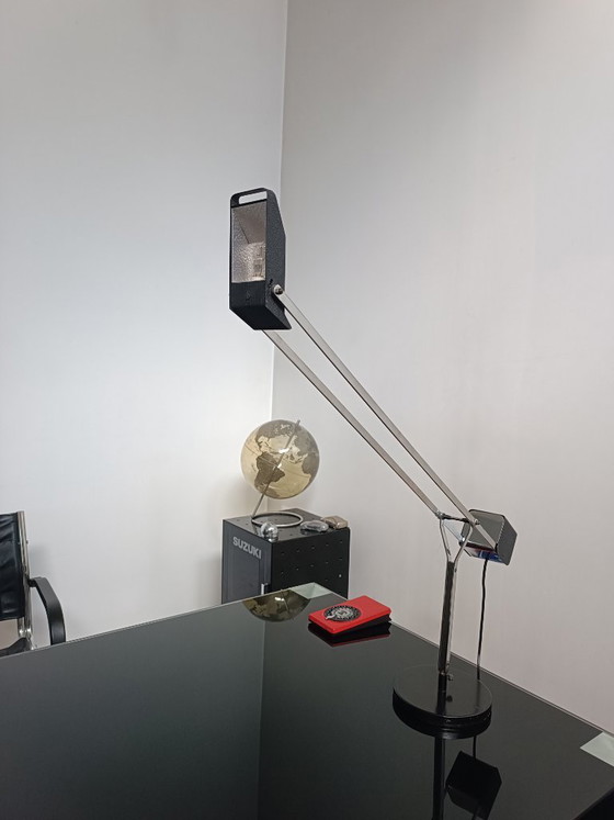 Image 1 of Counterweight lamp, Fase Cisne chrome, ed. 1980