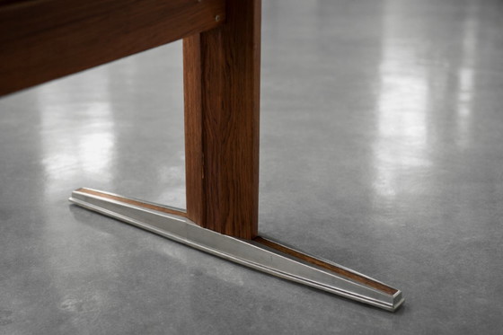 Image 1 of Vintage Mid-Century German Modern Rosewood Adjustable Console from E.M.Ü., 1960s