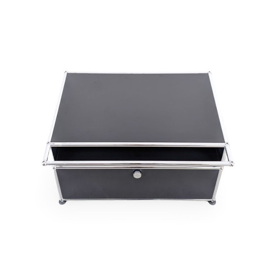Image 1 of Original USM Haller Couchtisch Fritz Haller Beistelltisch Metall