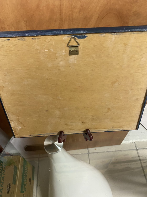 Image 1 of Panel de azulejos Delft azul tulipán