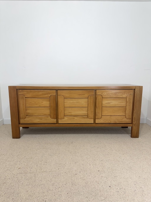 Groot vintage dressoir van Chauvin S.A. – jaren 70 – high boards, Wood