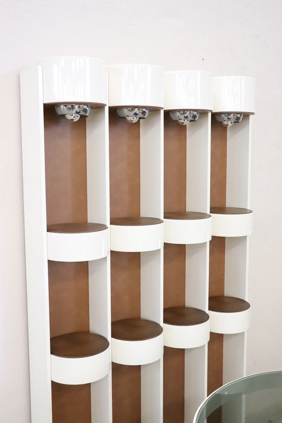 Image 1 of Space Age witte barset, Italië 1960