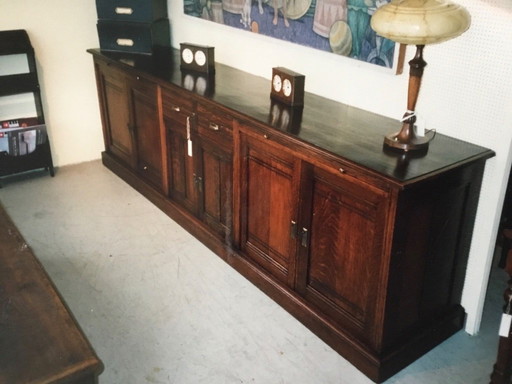 Oak sideboard 19th century