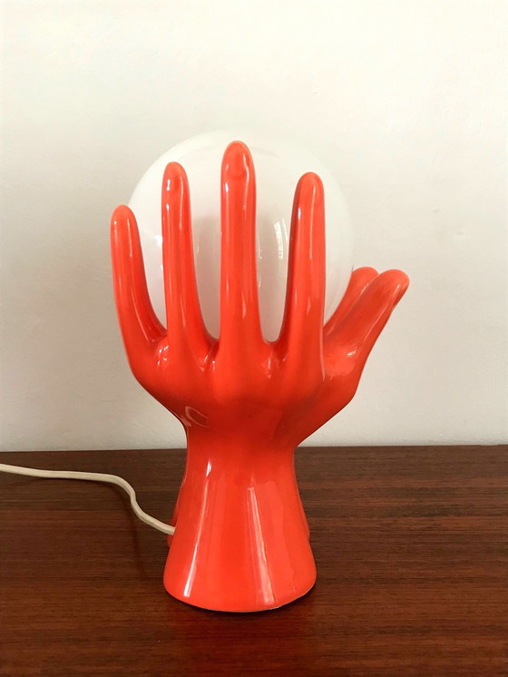 Image 1 of Ceramic Hand Lamp