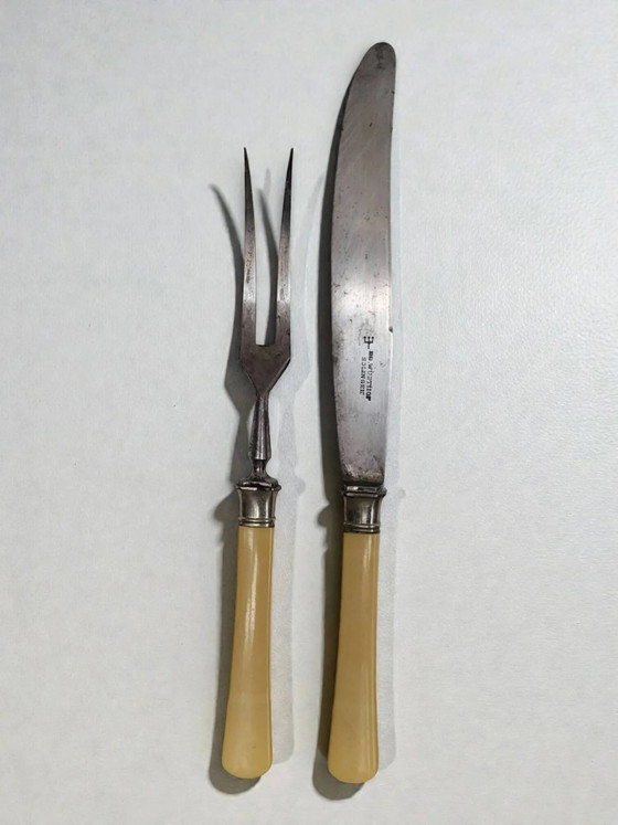 Cosciotto d'agnello coperto Solingen – Set di posate, polished steel, Art Deco (photo 2 of 7)
