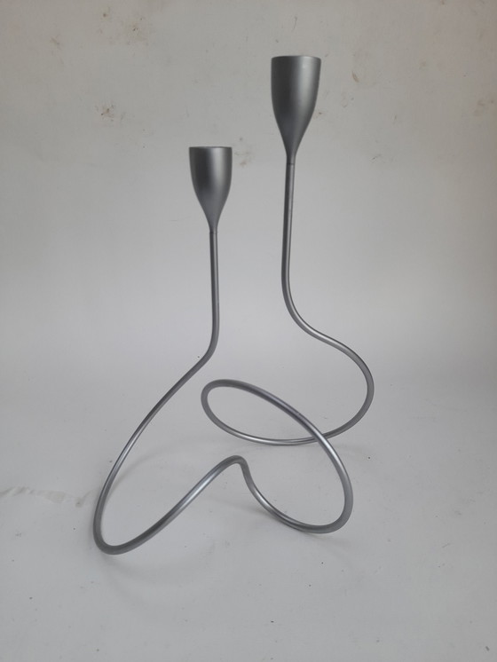 Image 1 of Black+Blum Twist Candle Holder