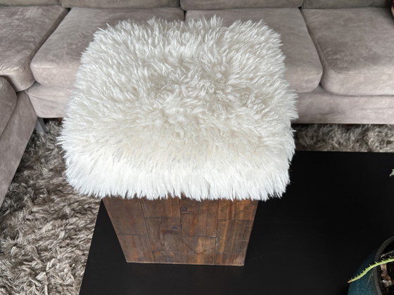 Image 1 of Wooden Block/Side Table