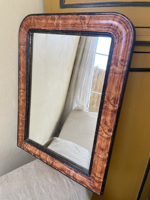 French antique Mirror Louis Phulippe 53 cm.
