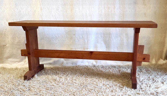 Image 1 of Panche in pino massello - anni '80