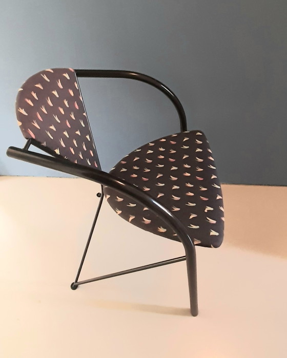 Sedie da pranzo Matthias Gürtler per Artifort anni '80 (6 pezzi) – Textile, Metal (photo 4 of 13)