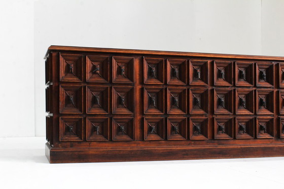 Image 1 of Vintage Brutalist Sideboard dressoir 