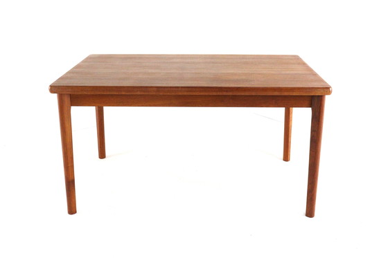 Image 1 of Henning Kjearnulf Vejle rectangular extendable dining table XL vintage