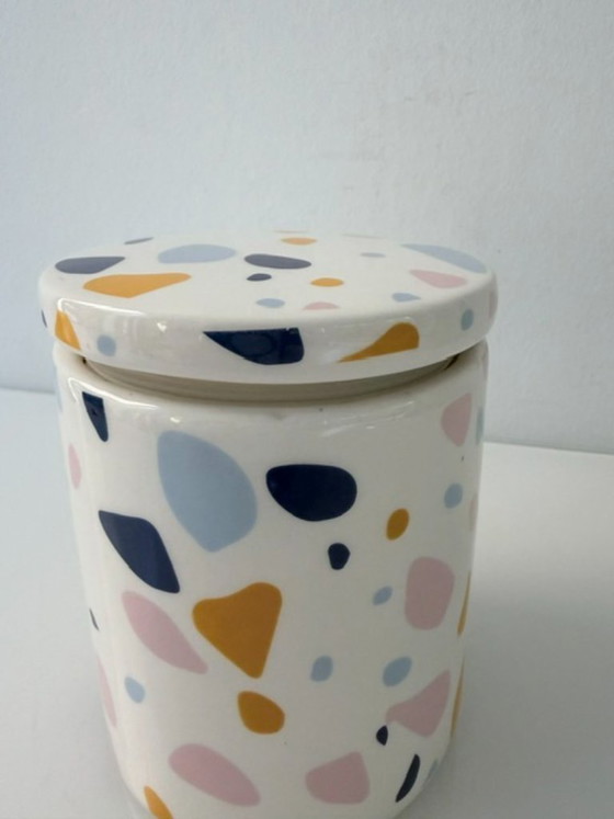 Pot de rangement en céramique avec motif terrazzo – Bols, Ceramic (photo 6 of 11)