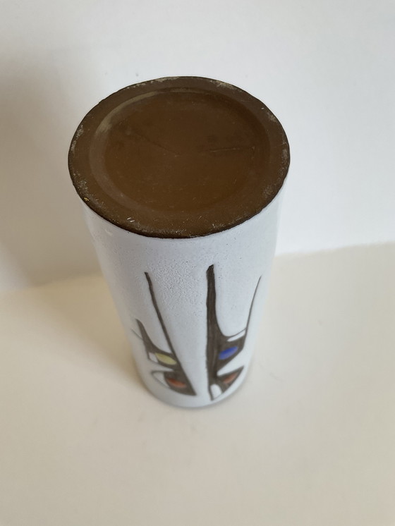 Image 1 of Vase Boonstra 60s with Stylized Animal Figures