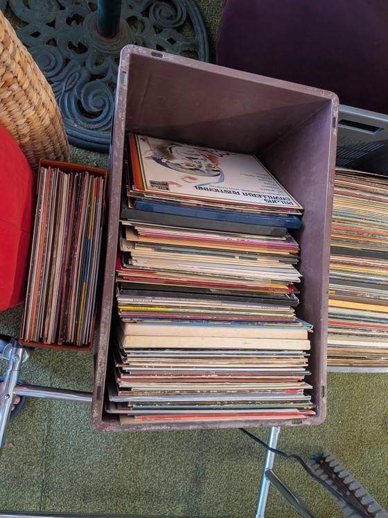 Image 1 of Collection exceptionnelle de disques vinyles | Plus de 1000 LP | Intérieur vintage et lot de collection