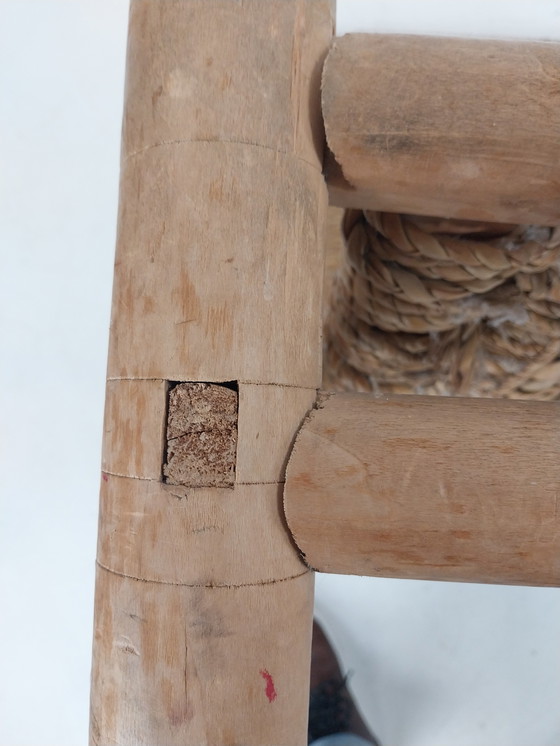 Image 1 of 1 x Silla de cuerda Audoux y Minet años 70