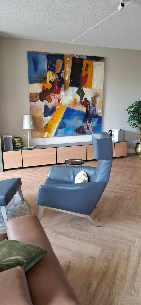 Sillón Leolux con reposapiés – Sillones, Leather, Metal (photo 4 of 5)