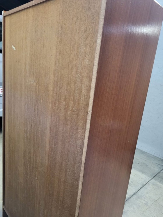 Image 1 of Vintage teak bar- / boekenkast – jaren ’60