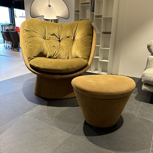 Sillón Montis Fabian con otomana