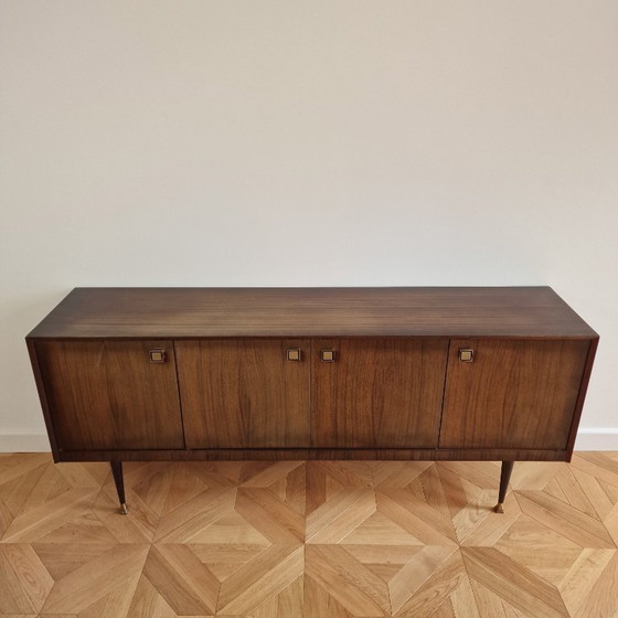 Image 1 of Mid-Century Modern Italian Mahogany Sideboard, 1960s