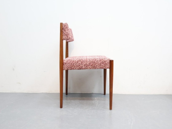 Image 1 of Chaises vintage en palissandre, nouveau revêtement