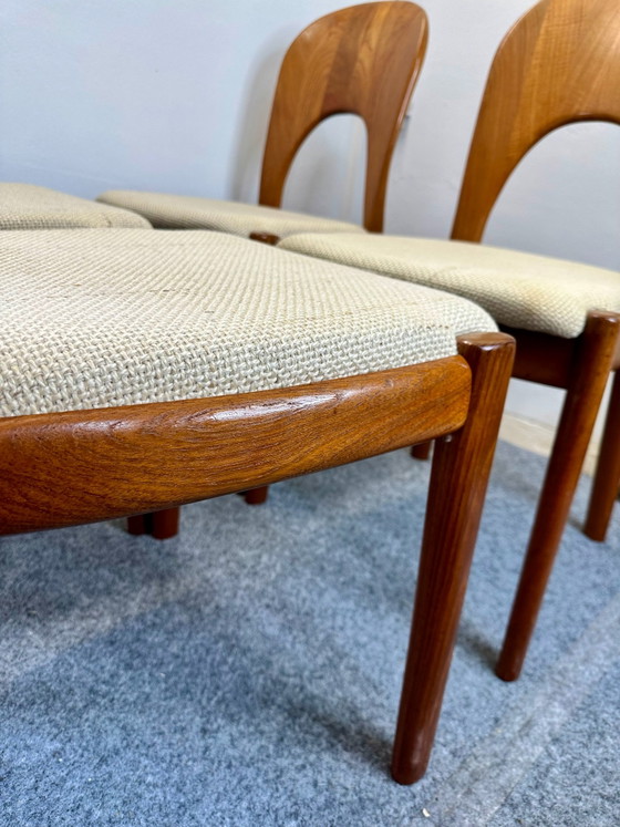 Sedie da pranzo in teak Danish Design Modello Ole / Morten N. Koefoed Hornslet, Koefoeds Hornslet Møbelfabrik (foto 7 di 15)