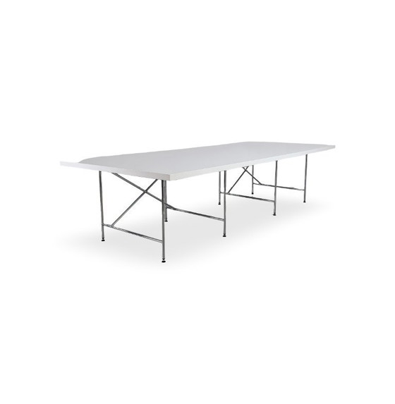 Image 1 of Egon Eiermann conference table, Richard Lampert design table, 300cm