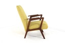 Vintage armchair 'Hoekschewaard' newly upholstered