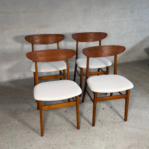 4x Model 210 Eetkamerstoelen van Farstrup – Wood (photo 2 of 7)
