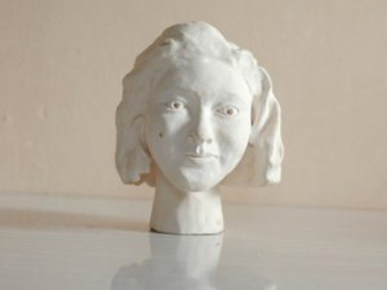 Image 1 of Gipsen hoofdsculptuur, Frankrijk