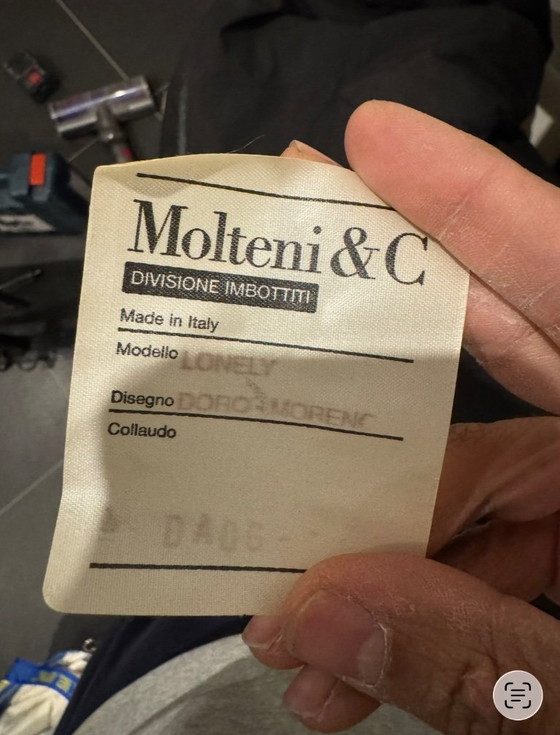 Image 1 of Juego de 6 sillones giratorios Molteni & C - Modelo Lonely de Doro Moreno (Diseño italiano, década de 1990)