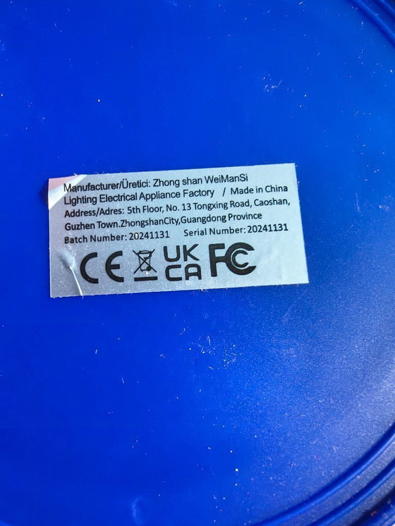 Image 1 of Mushroom lamp with touch function