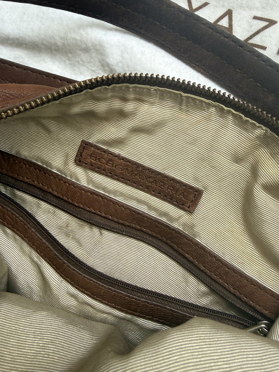 Grote bruine leren BCBGMAXAZRIA – Schoudertassen, Lambskin (photo 7 of 10)