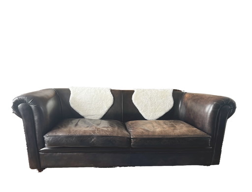 Sofá de cuero de Jan Frantzen