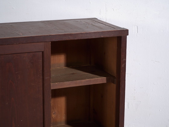 Antique Japanese cabinet with sliding doors - Taisho/Showa Period (c. ) – Chest of drawers, Wood, Metal (photo 39 of 40)