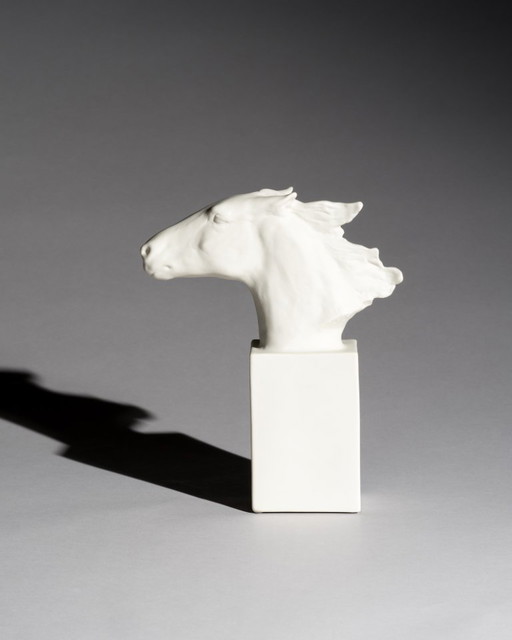 Albert Hinnrich Hussmann Rosenthal Hannibal Equestrian Porcelain Sculpture 1609