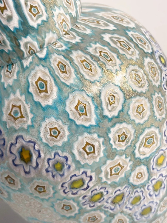 Potiche Vase in Murano Glass with Millefiori Murrine by La Murrina 1980s (photo 5 of 20)