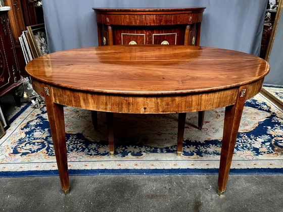 Empire style table. Rosewood veneer, bronze. – Dining tables (photo 3 of 8)