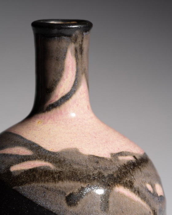 Image 1 of German Studiokeramik Artist Ceramist Wolf-Diether Pölloth Pottery Studio Vase