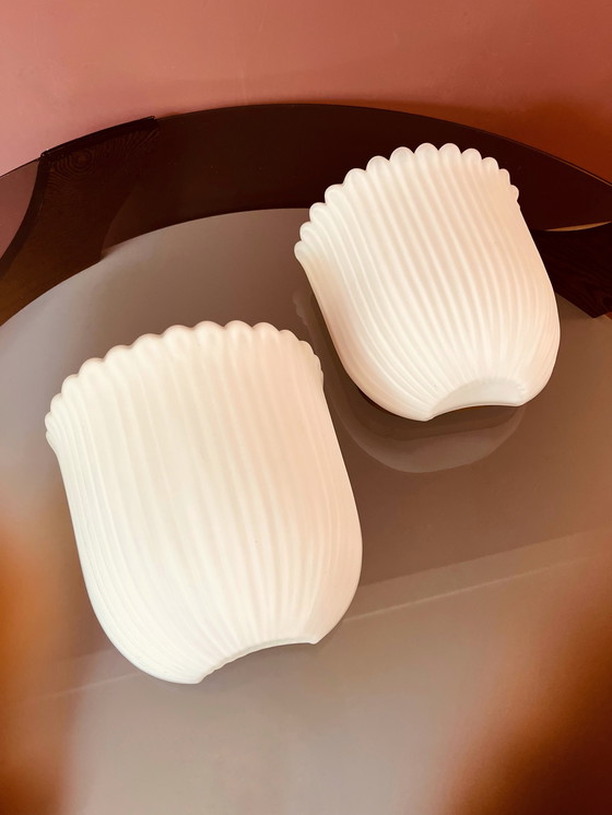 Image 1 of Set Glashütte Tulip Wall Lamps